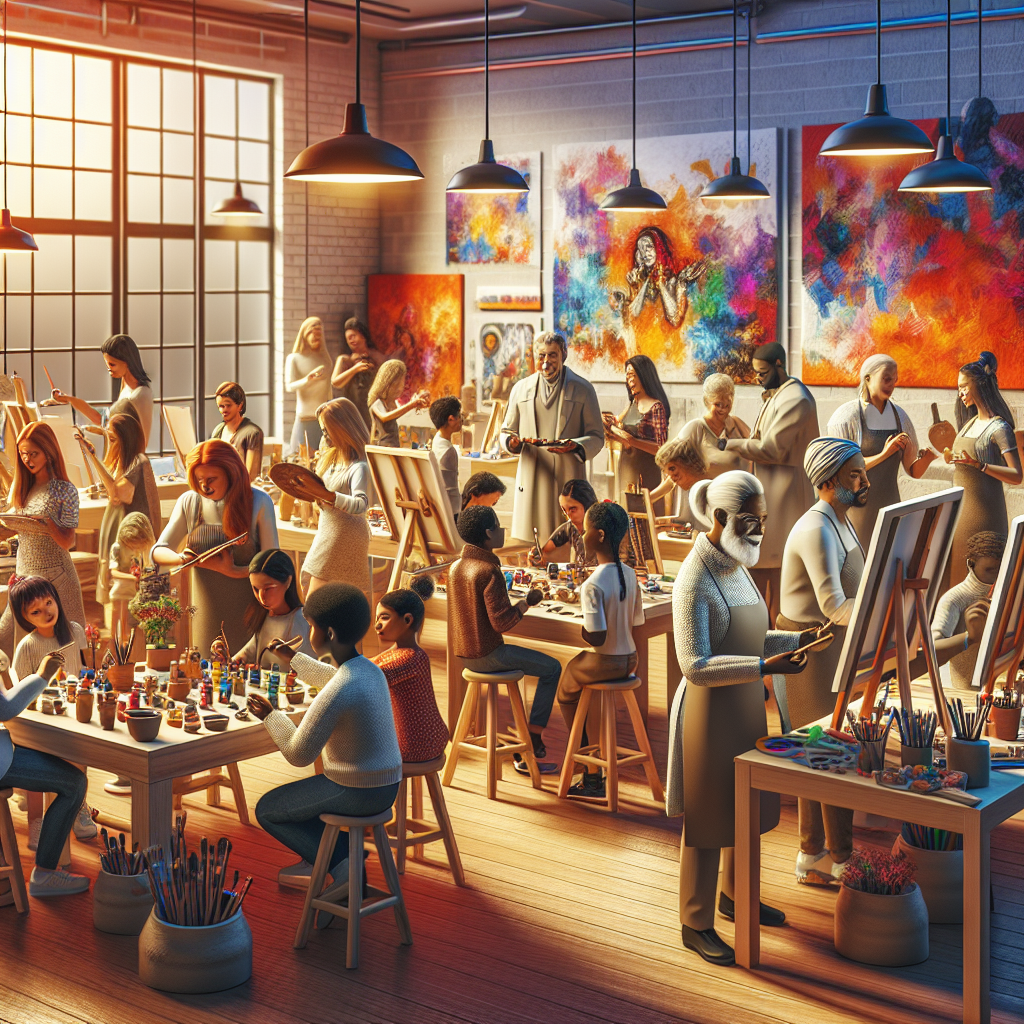 Innovative Ideas, Art Classes, and Solutions: Unlocking Creativity for All Ages